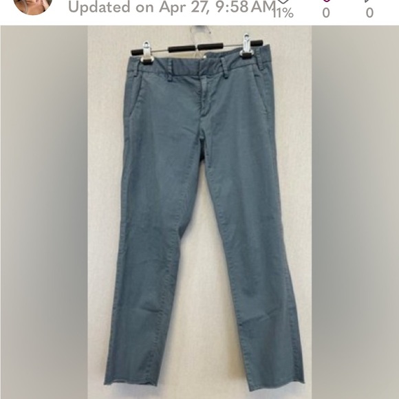 Nili Lotan Bundle!! East Hampton Pant x2-green and blue - Picture 10 of 10